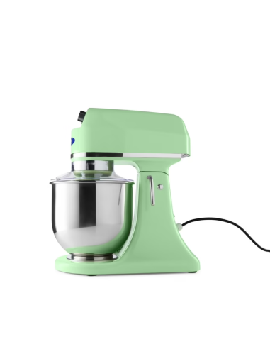 Batteur Melangeur Planétaire à tête inclinable 7L - 2 kg de pâte - Vert