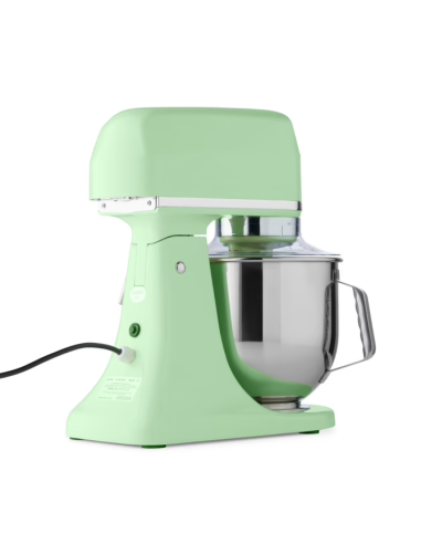 Batteur Melangeur Planétaire à tête inclinable 7L - 2 kg de pâte - Vert