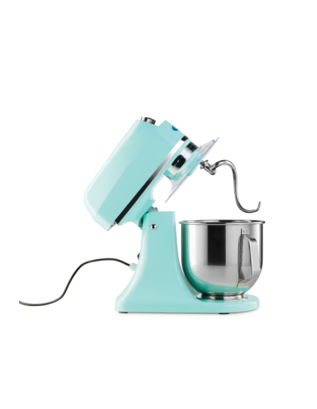 Batteur Melangeur Planétaire à tête inclinable 7L - 2 kg de pâte - Bleu Clair