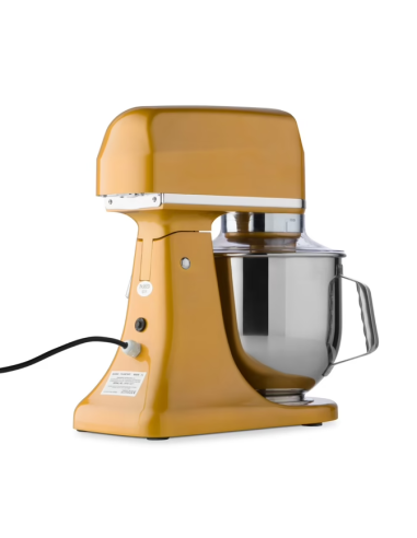Batteur Melangeur Planétaire à tête inclinable 7L - 2 kg de pâte - Or