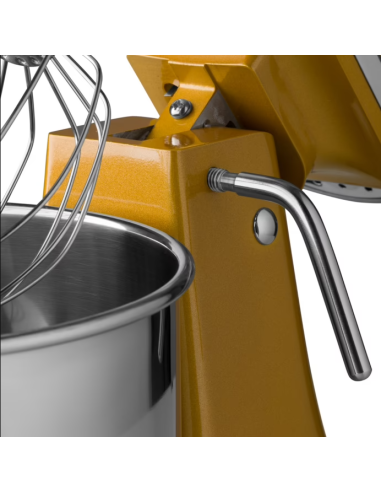 Batteur Melangeur Planétaire à tête inclinable 7L - 2 kg de pâte - Or