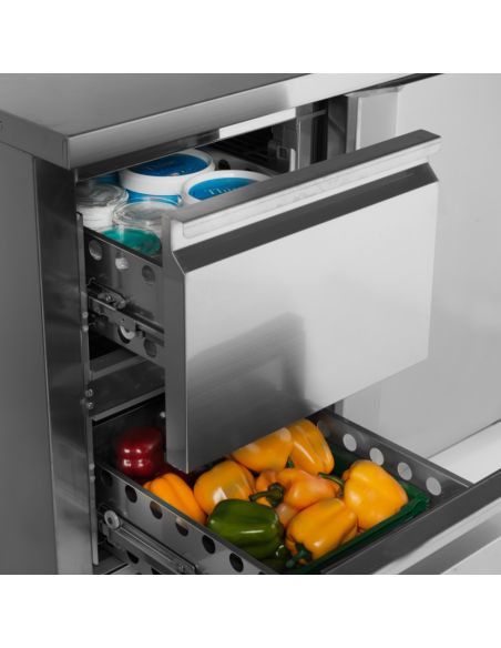 Refroidisseur de comptoir GN1/1 SS304 - 190 L | CK7210X1SP