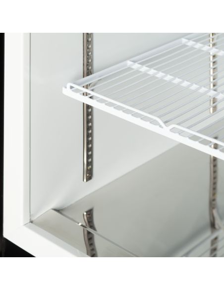 Congélateurs verticaux de vitrine Noir RAL9005 / -18 à -22 °C - 390 L | Atom Maxi F1DB