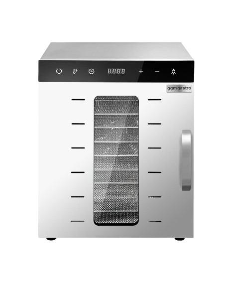 Déshydrateur automatique en acier inoxydable avec 10 plateaux 230V