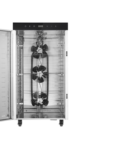 Déshydrateur automatique en acier inoxydable avec 24 plateaux 230V
