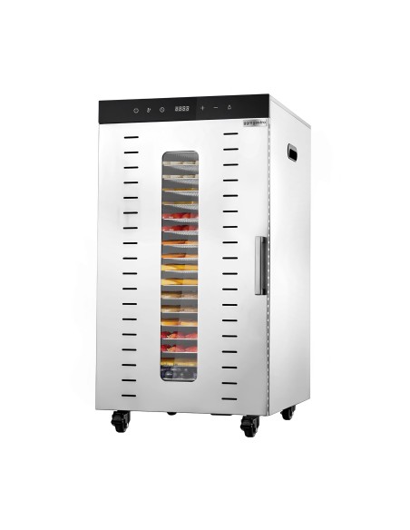 Déshydrateur automatique en acier inoxydable avec 20 plateaux 230V