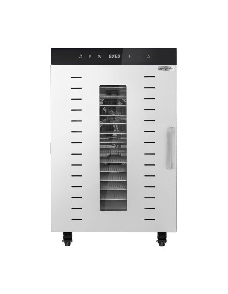 Déshydrateur automatique en acier inoxydable avec 16 plateaux 230V