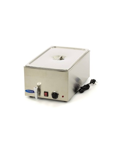 Bain Marie - avec robinet - incl 1/1 GN set - électrique | Maxima - 09300009