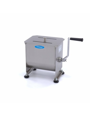 Mélangeur de viande - 10 L - 7,5 kg viande - axle unique - manuel | Maxima - 09300440