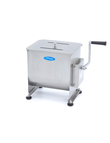 Mélangeur de viande - 20 L - 16 kg viande - axle unique - manuel | Maxima - 09300441