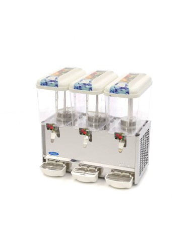 Dispensateur de boissons - 3 x 18 L - électrique - incl mécanisme d'agitation | Maxima - 09300540