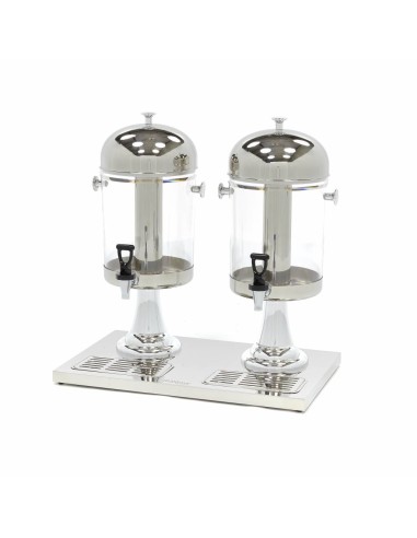 Dispensateur de boissons - 2 x 8 L - tube de refroidissement central - fonctionne sans électricité | Maxima - 09300542