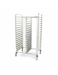 Chariot à plateaux - boulangerie - s'adapte à 32 plateaux (60 x 40c m) - excl plateaux | Maxima - 09300549