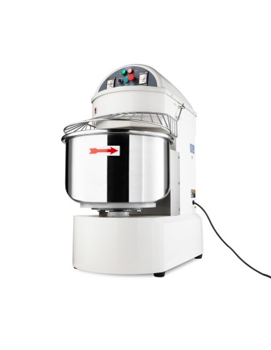 Pétrin à spirale / pétrin à pâte - 75 L - 48 kg de pâte - 2 vitesses | Maxima - 09361080