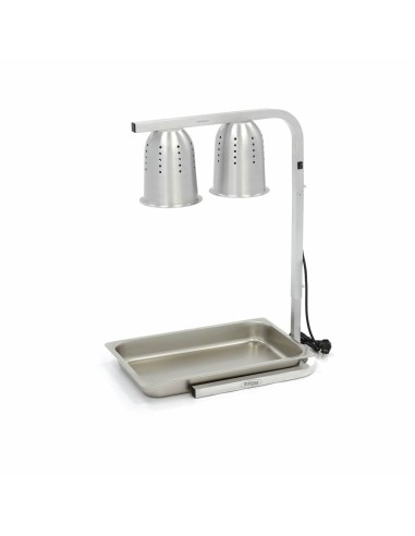 Lampe chauffante - 2 lampes - incl 2 lampes et 1 récipient 1/1 GN | Maxima - 09362041