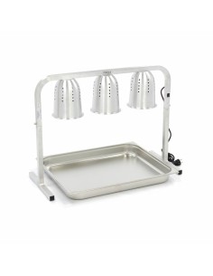 Lampe chauffante - 3 lampes - incl 3 lampes et 1 récipient 1/1 GN | Maxima - 09362042