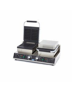 Gaufrier - 4 pièces - carré - double | Maxima - 09365106