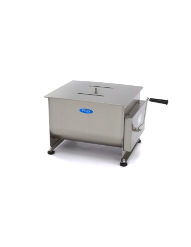 Mélangeur de viande - 40 L - 35 kg viande - axle double - manuel | Maxima - 09368001