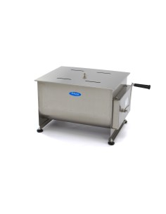 Mélangeur de viande - 50 L - 43 kg viande - axle double - manuel | Maxima - 09368002
