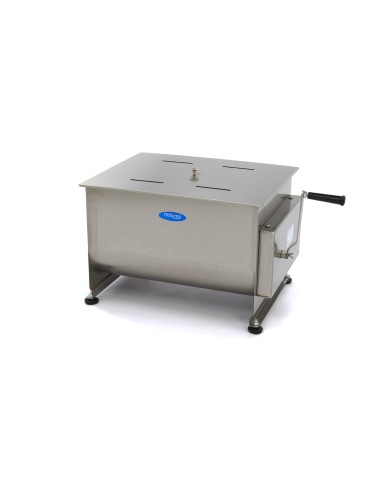 Mélangeur de viande - 50 L - 43 kg viande - axle double - manuel | Maxima - 09368002