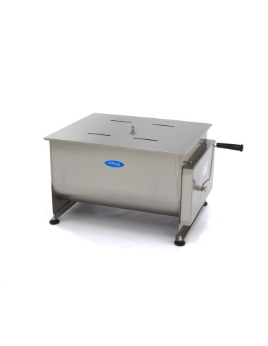 Mélangeur de viande - 60 L - 55 kg viande - axle double - manuel | Maxima - 09368003