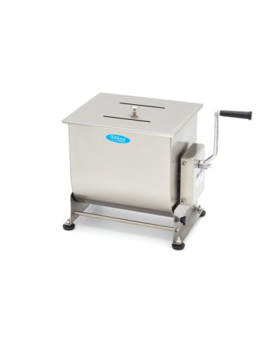 Mélangeur de viande - 30 L - 25 kg viande - bol basculant - manuel | Maxima - 09368012