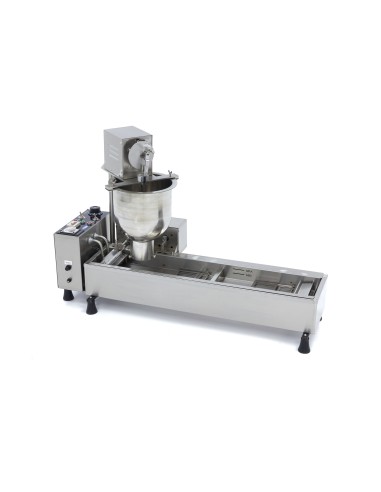Machine à donuts - 500 donuts/h - automatique - friteuse avec système de retournement | Maxima - 09374000