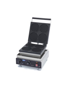 Gaufrier - 4 gaufres - mini ronds | Maxima - 09374204