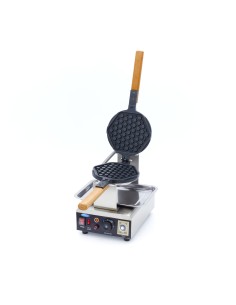 Gaufrier - 1 gaufre - nid d'abeille rond | Maxima - 09374235