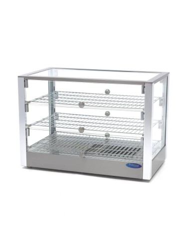 Vitrine chaude - 115 L - 70 cm - 3 étagères | Maxima - 09400788