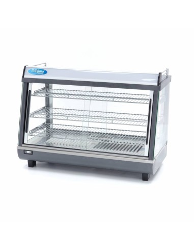 Vitrine chaude - 136 L - 91,5 cm - 3 étagères | Maxima - 09400790