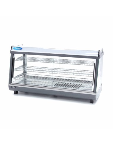 Vitrine chaude - 186 L - 121,5 cm - 3 étagères | Maxima - 09400795