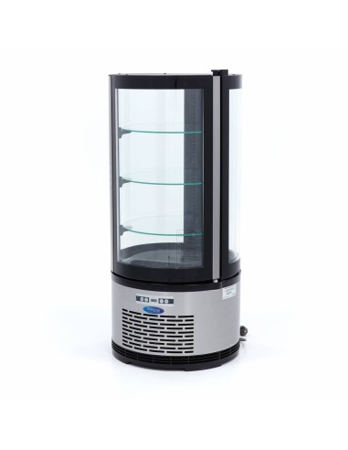 Vitrine à gâteaux - 100 L - 48 cm - ronde | Maxima - 09400841