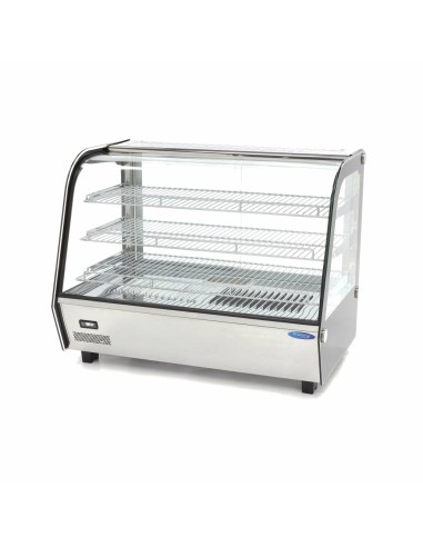 Vitrine chaude - 160 L - 85,6 cm - 3 étagères | Maxima - 09400851