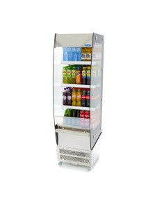 Vitrine à gâteaux - 220 L - 50 x 50 cm - ouvert | Maxima - 09400855
