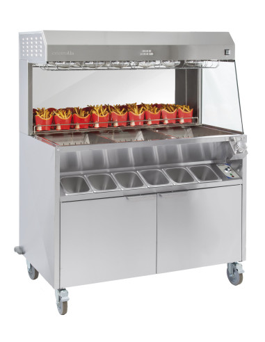 Poste de salage double chauffe 1200 - CPDSDC1200 |Casselin