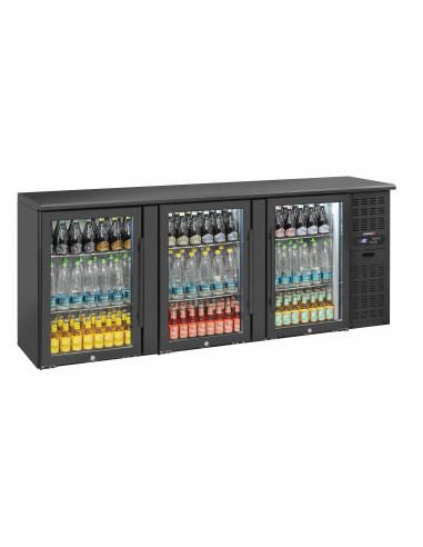 Arrière bar 3 portes vitrées - CAB3PV |Casselin