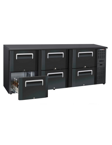 Arrière bar 3 x 2 tiroirs - CAB32T |Casselin