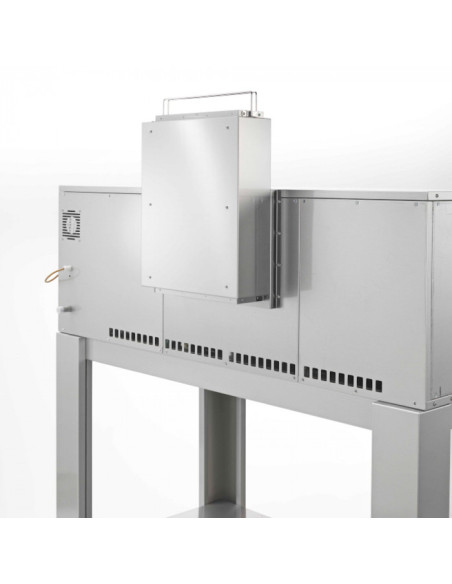 Four à pizza gaz professionnel GIORGIONE  – 9 pizzas Ø35 cm – 15 kW – Superposable | GR935