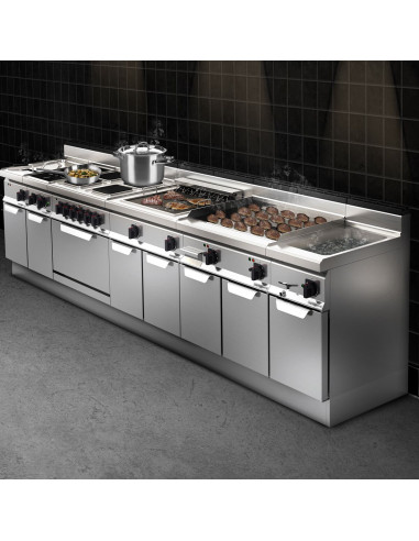 Friteuse gaz professionnelle 20 L inox – Série...