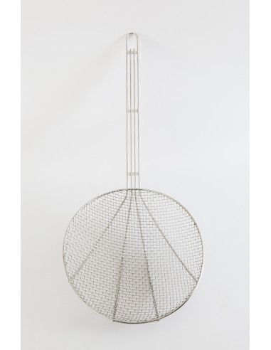 Écumoire Professionnelle Inox Louis Tellier - Diamètre 20 Cm, Idéale Cuisine Quotidienne