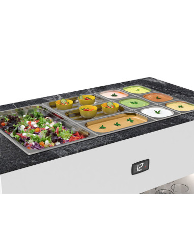Buffet réfrigéré SAYL BUF65E 3 GN 1/1 Self Service