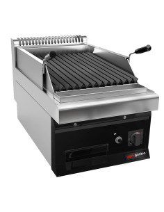 Grill à gaz en pierre de lave - 7 kW - Grille inclinable | GGM -GLK473C