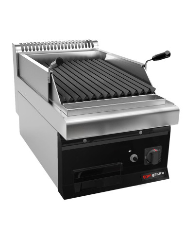 Grill à gaz en pierre de lave - 7 kW - Grille inclinable | GGM -GLK473C