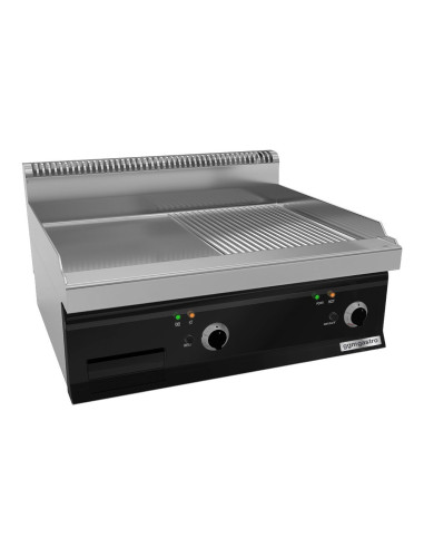 Plaque de cuisson électrique - 7,1 kW - Lisse et rainurée | GGM -EGK873MGG