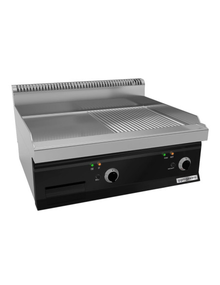 Plaque de cuisson électrique - 7,1 kW - Lisse et rainurée | GGM -EGK873MGG