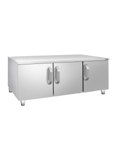 Soubassement en inox - 1200mm - 3 Portes | GGM -UBK1200-E