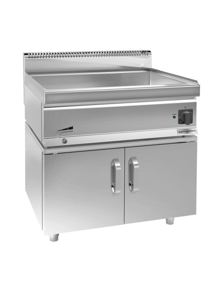 Bain-marie électrique - 2,4 kW - 2x GN 1/1 ou 4x GN 1/2 - incl. soubassement avec 2 portes | GGM -BMK800-E-UBK800-E
