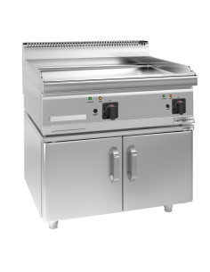 Plaque de cuisson électrique - 7,1 kW - Lisse - Incluant un socle avec 2 portes | GGM -EBK800-E-UBK800-E