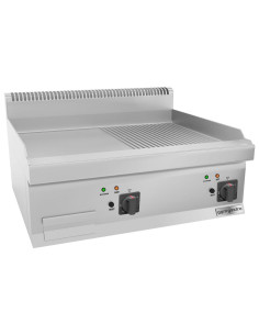 Plaque de cuisson électrique - 9 kW - Lisse & Rainurée | GGM -EBGK66-E